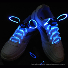 LED Light Up piscando cadarços sapatos tring